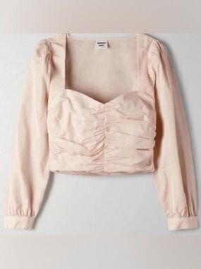 SUNDAY BEST PETAL BLOUSE IN BEIGE